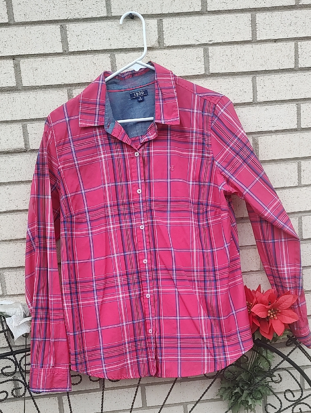 IZOD Pink/Blue Shirt